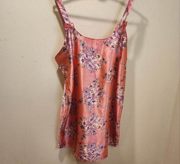 Sante Classics Pink Satin Vintage Slip dress size 2X - Picture 3 of 8